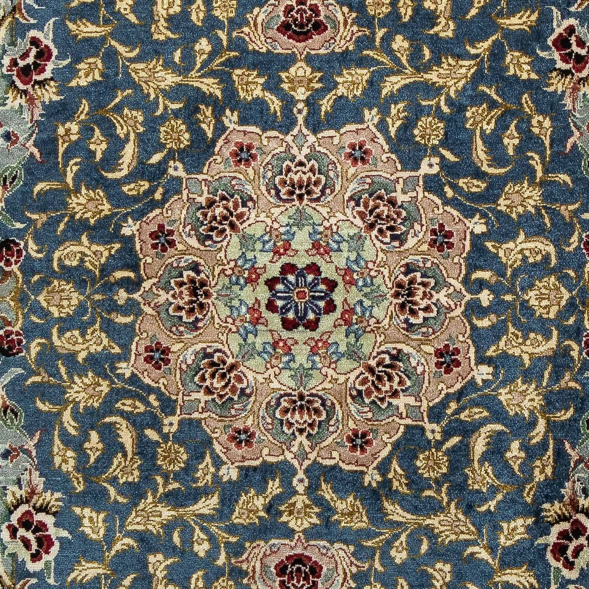 Perser Rug - Ghom - 80 x 55 cm - dark blue