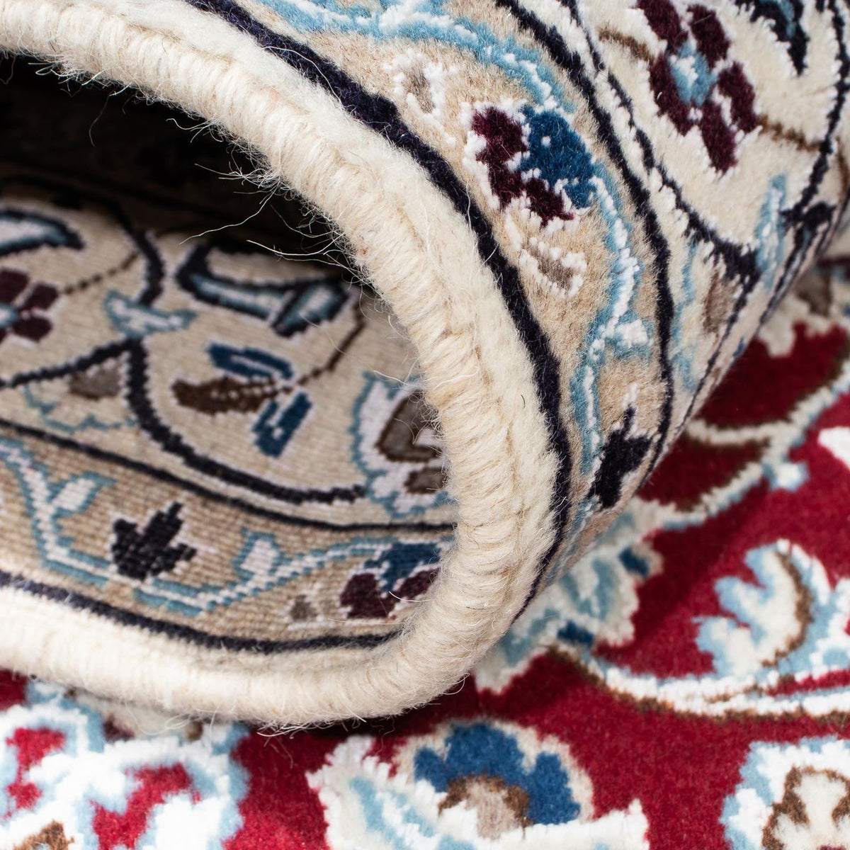 Perser Rug - Nain - Royal - 173 x 114 cm - dark red