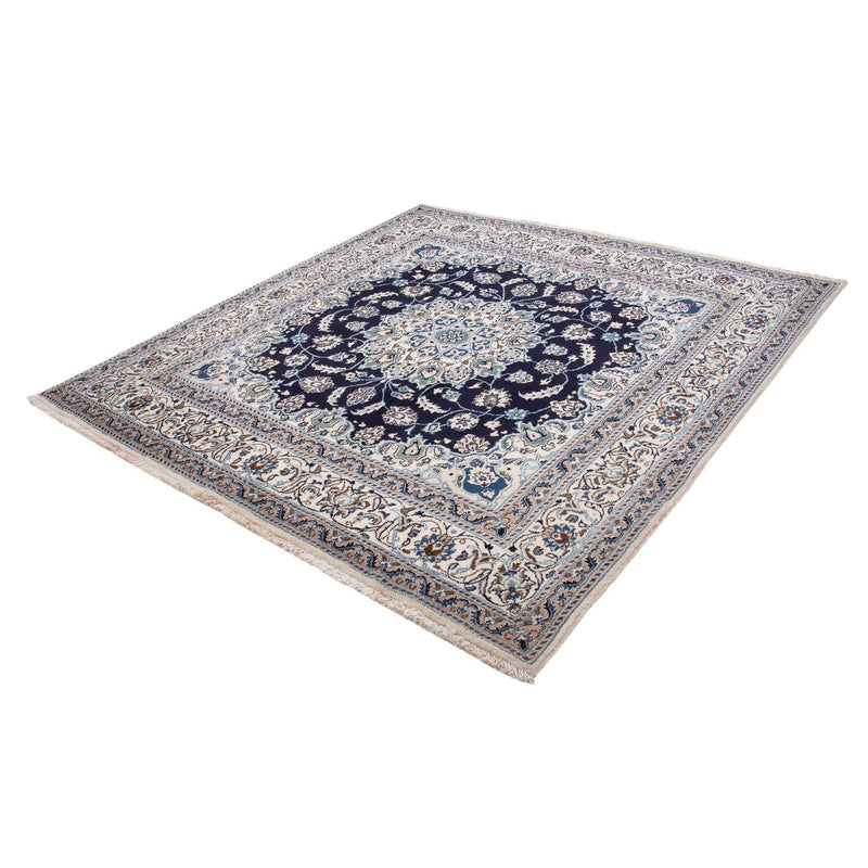 Perser Rug - Nain square  - 207 x 198 cm - dark blue