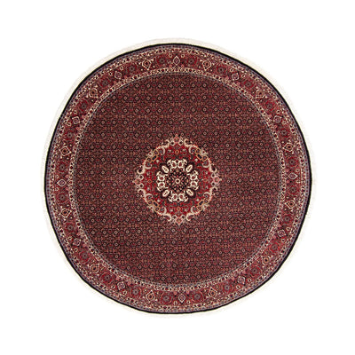 Perser Rug - Bidjar round  - 250 x 250 cm - dark red