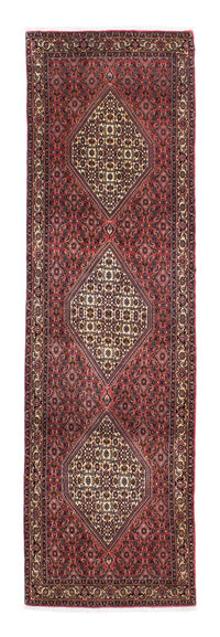 Runner Perser Rug - Bidjar - 298 x 88 cm - dark red