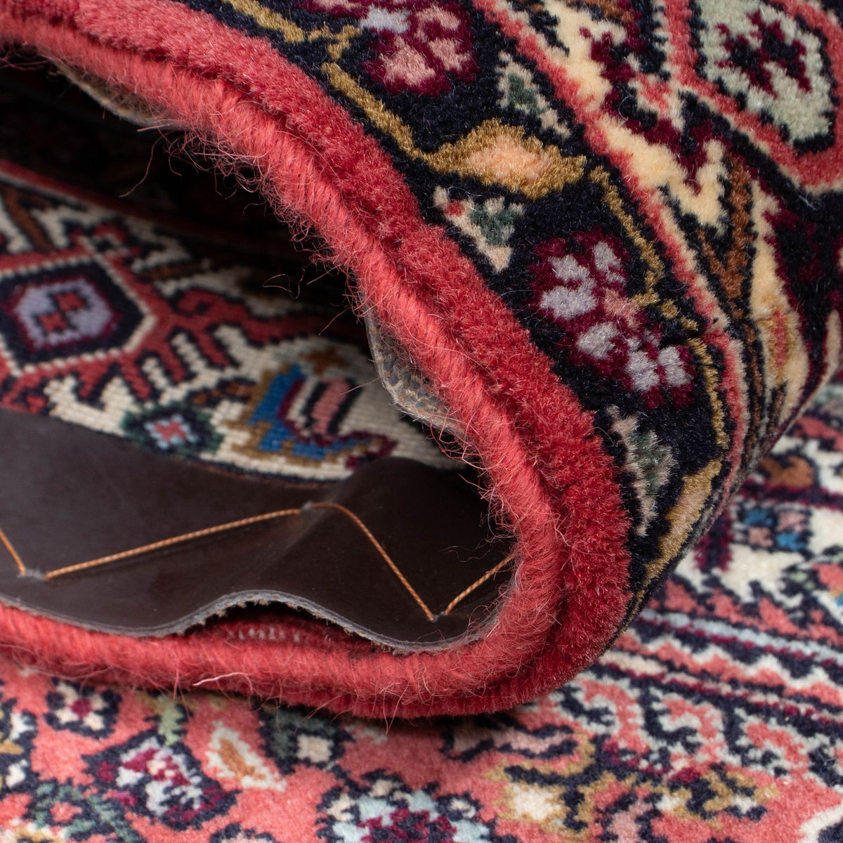 Runner Perser Rug - Bidjar - 298 x 88 cm - dark red