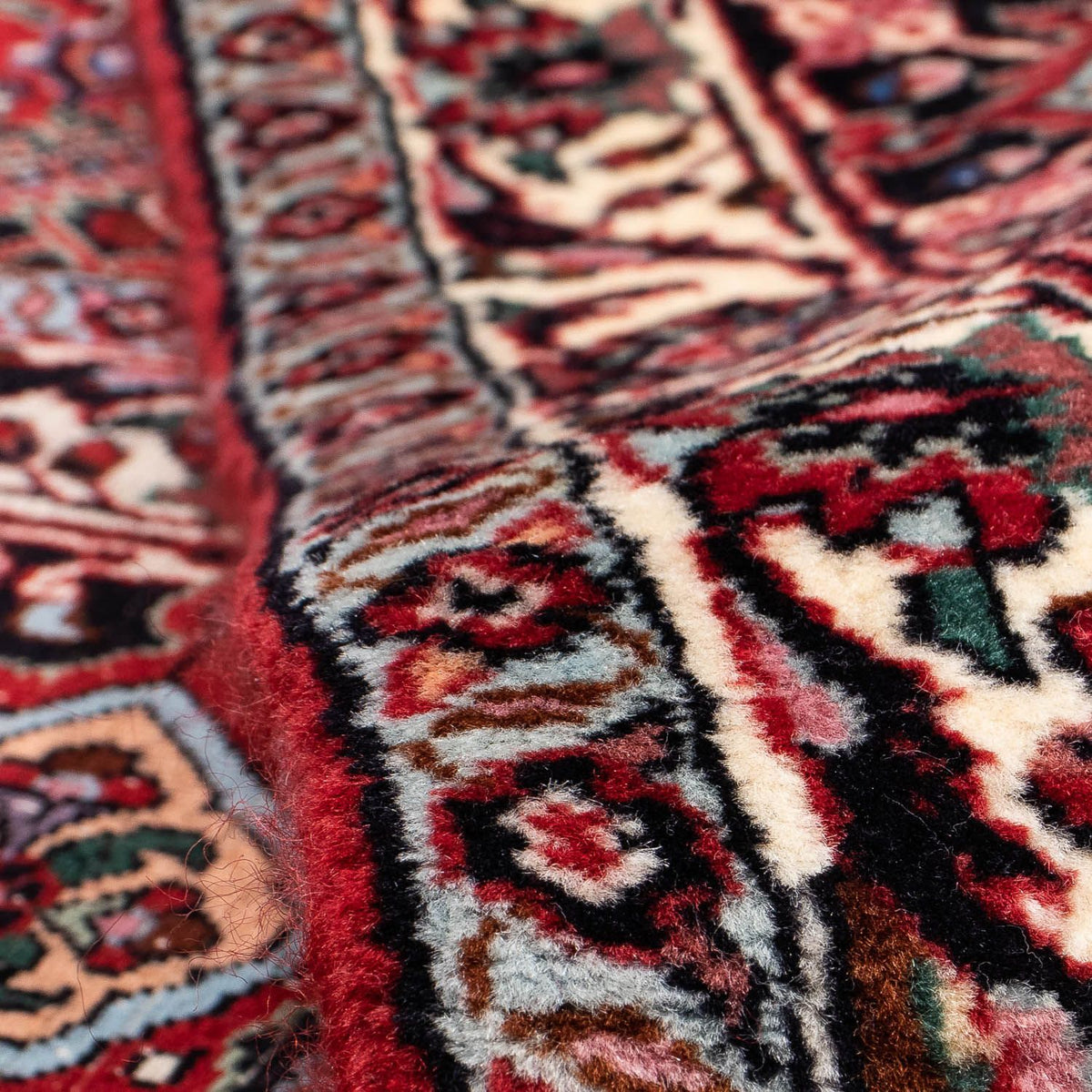 Perser Rug - Bidjar - 303 x 250 cm - dark red