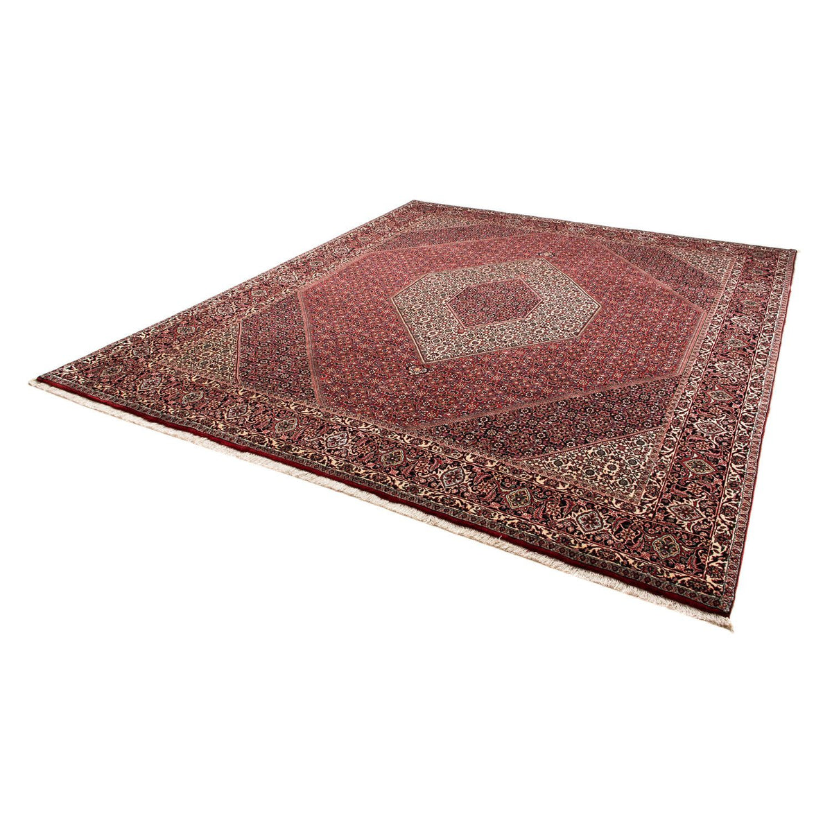 Perser Rug - Bidjar - 303 x 250 cm - dark red