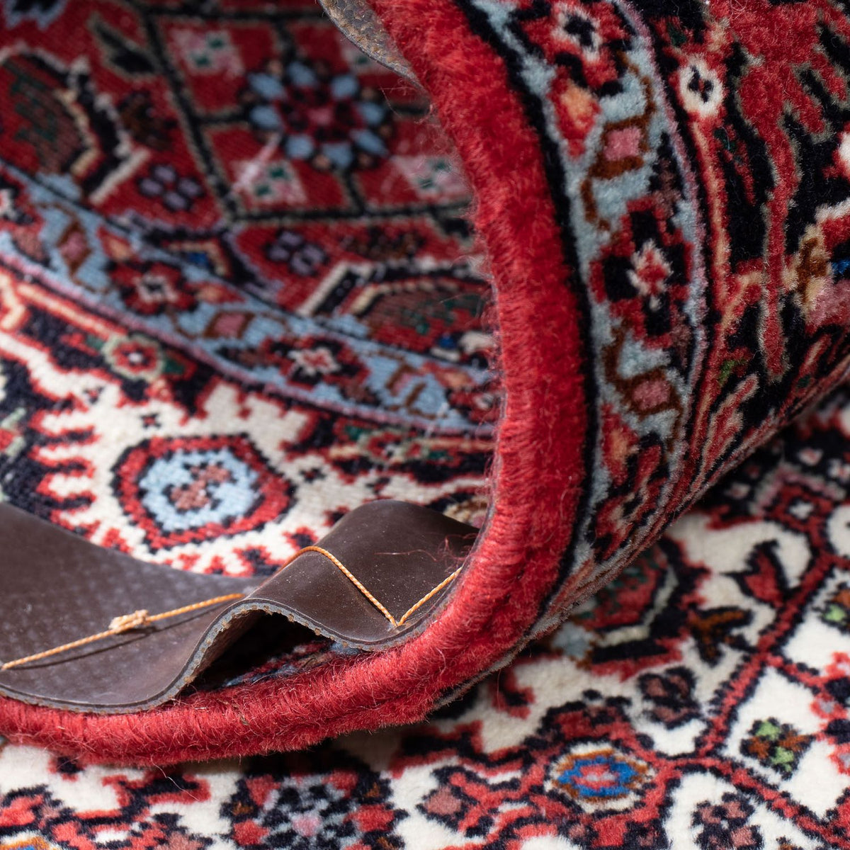 Runner Perser Rug - Bidjar - 199 x 73 cm - dark red