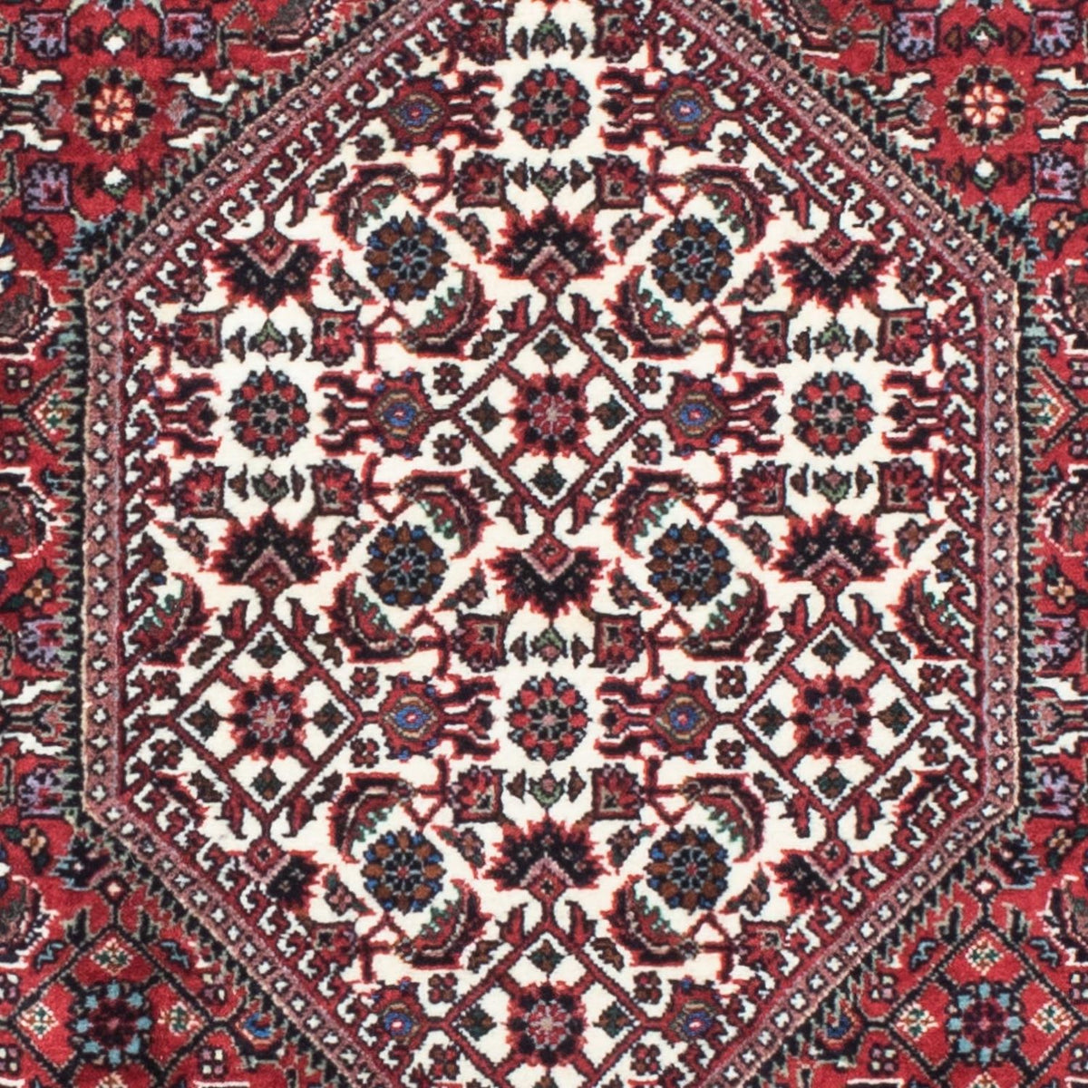 Runner Perser Rug - Bidjar - 186 x 74 cm - red