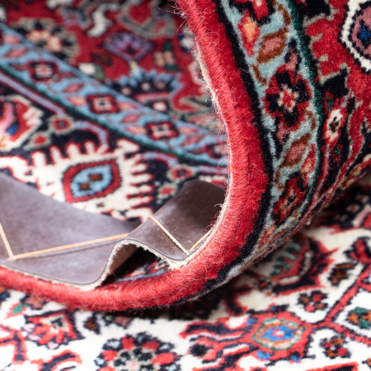 Runner Perser Rug - Bidjar - 186 x 74 cm - red