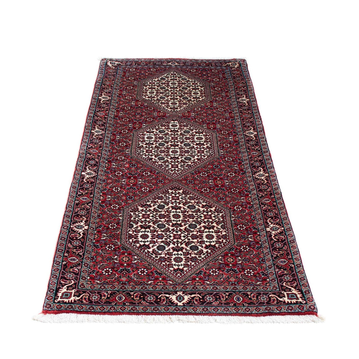 Runner Perser Rug - Bidjar - 186 x 74 cm - red