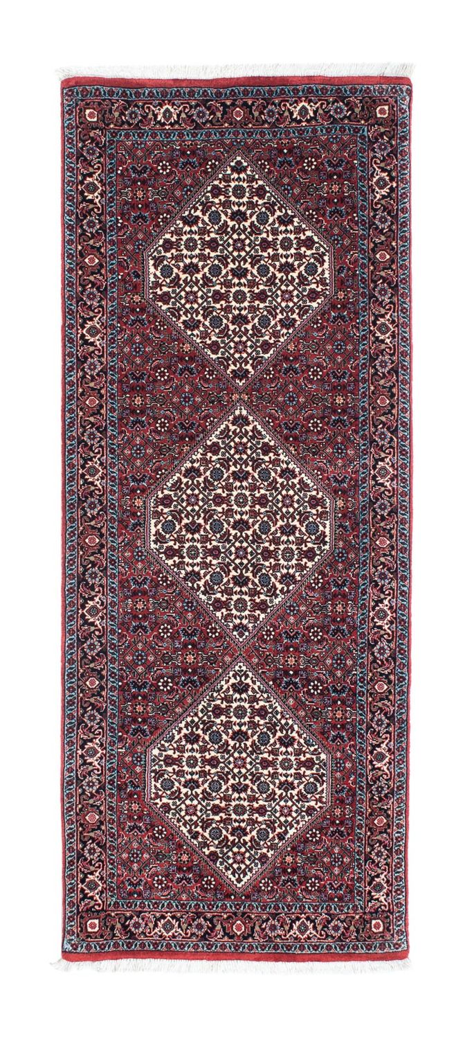 Runner Perser Rug - Bidjar - 198 x 75 cm - red