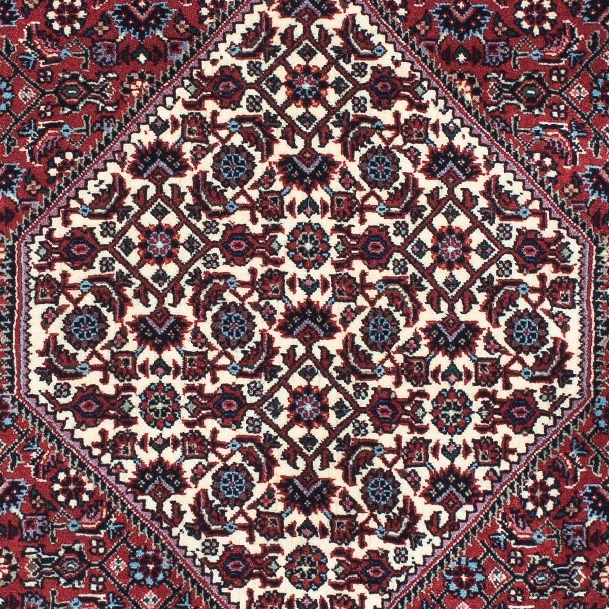 Runner Perser Rug - Bidjar - 198 x 75 cm - red