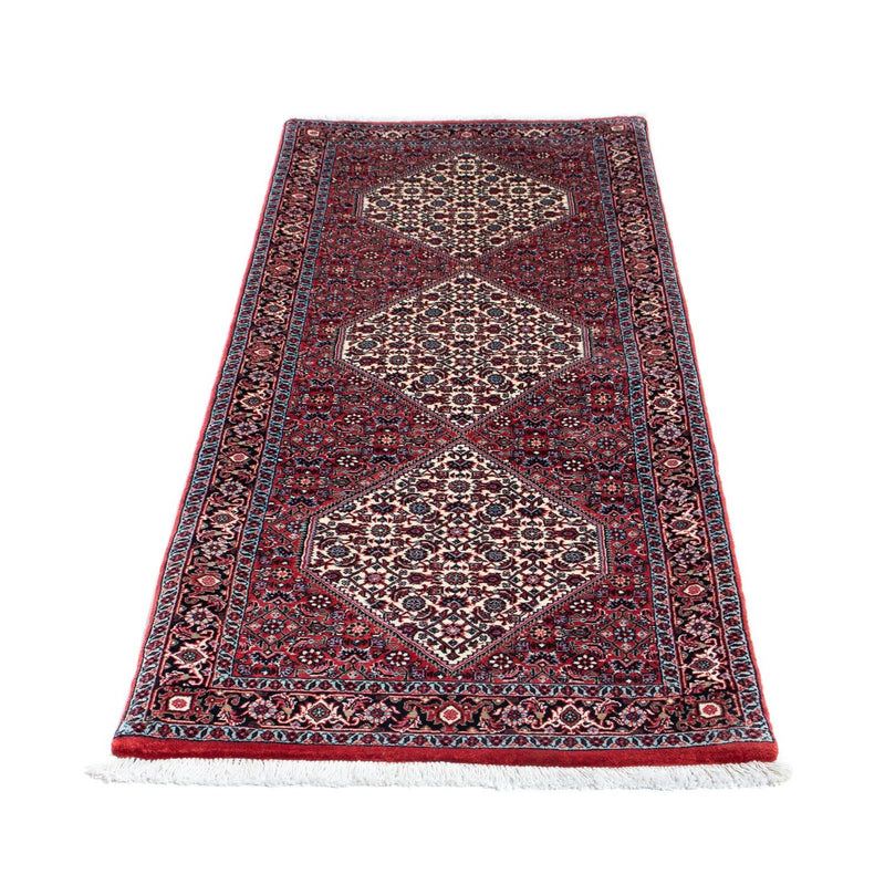 Runner Perser Rug - Bidjar - 198 x 75 cm - red