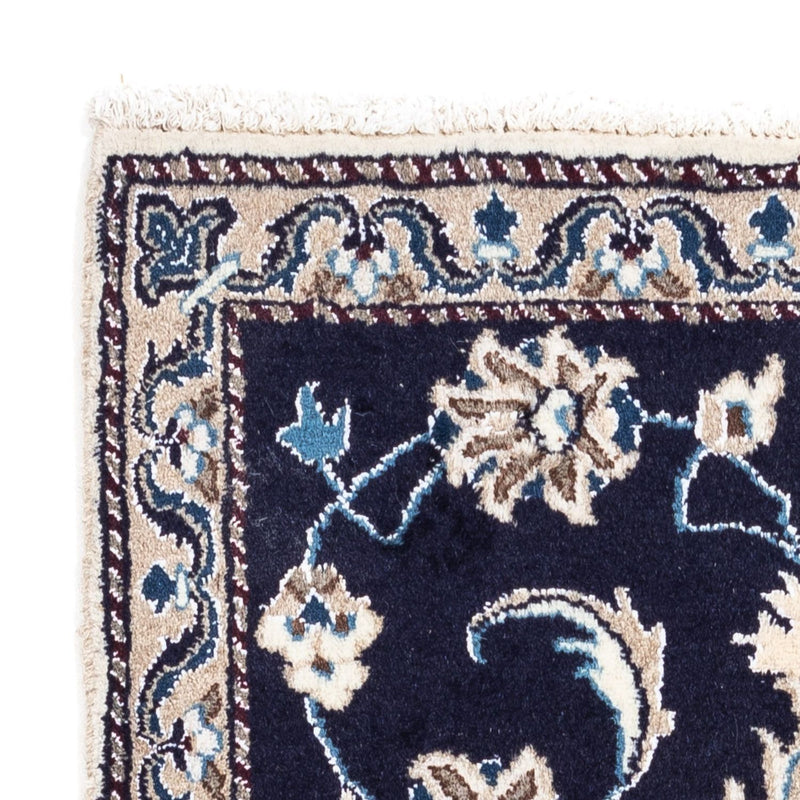 Perser Rug - Nain - 134 x 65 cm - dark blue