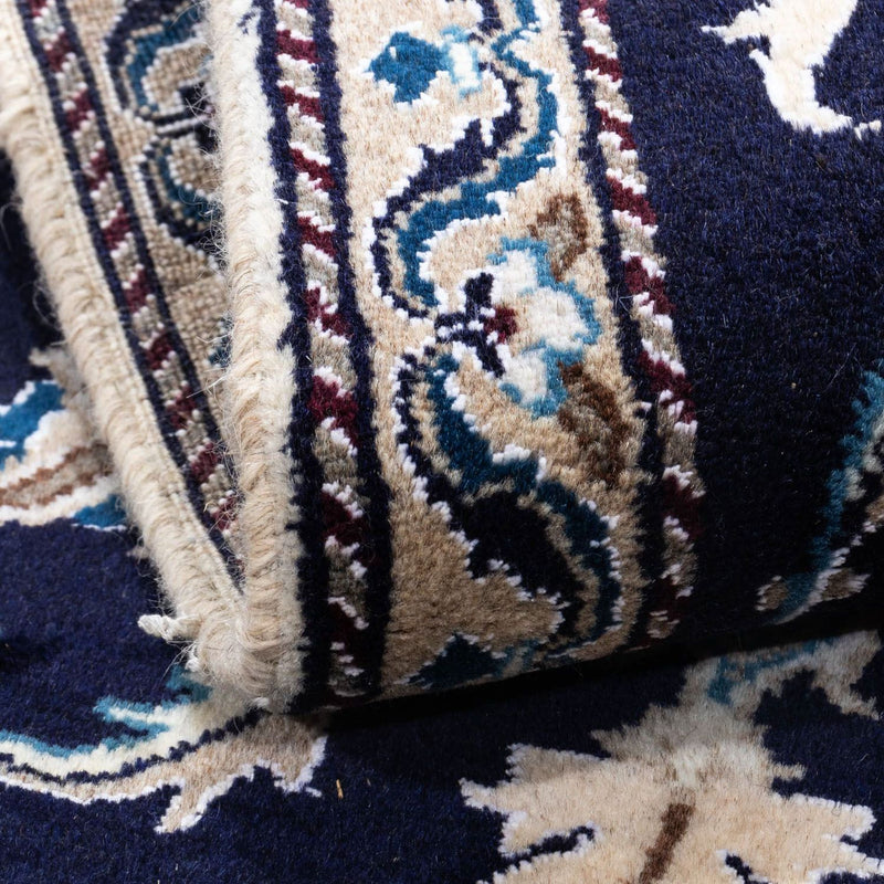 Perser Rug - Nain - 134 x 65 cm - dark blue