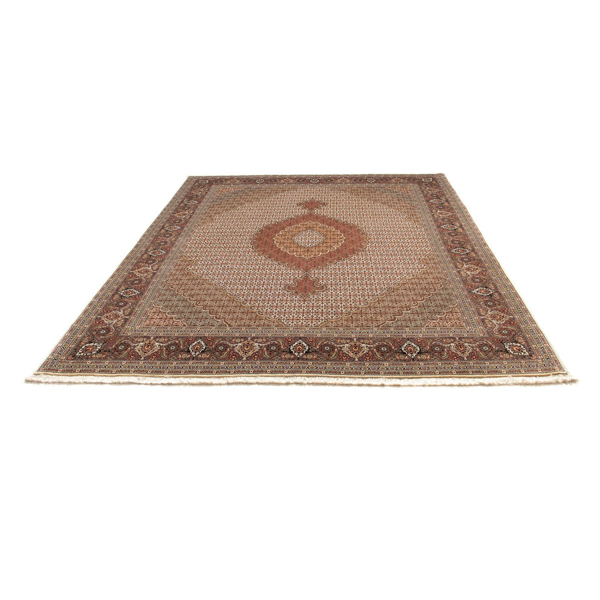 Perser Rug - Tabriz - 252 x 202 cm - light brown