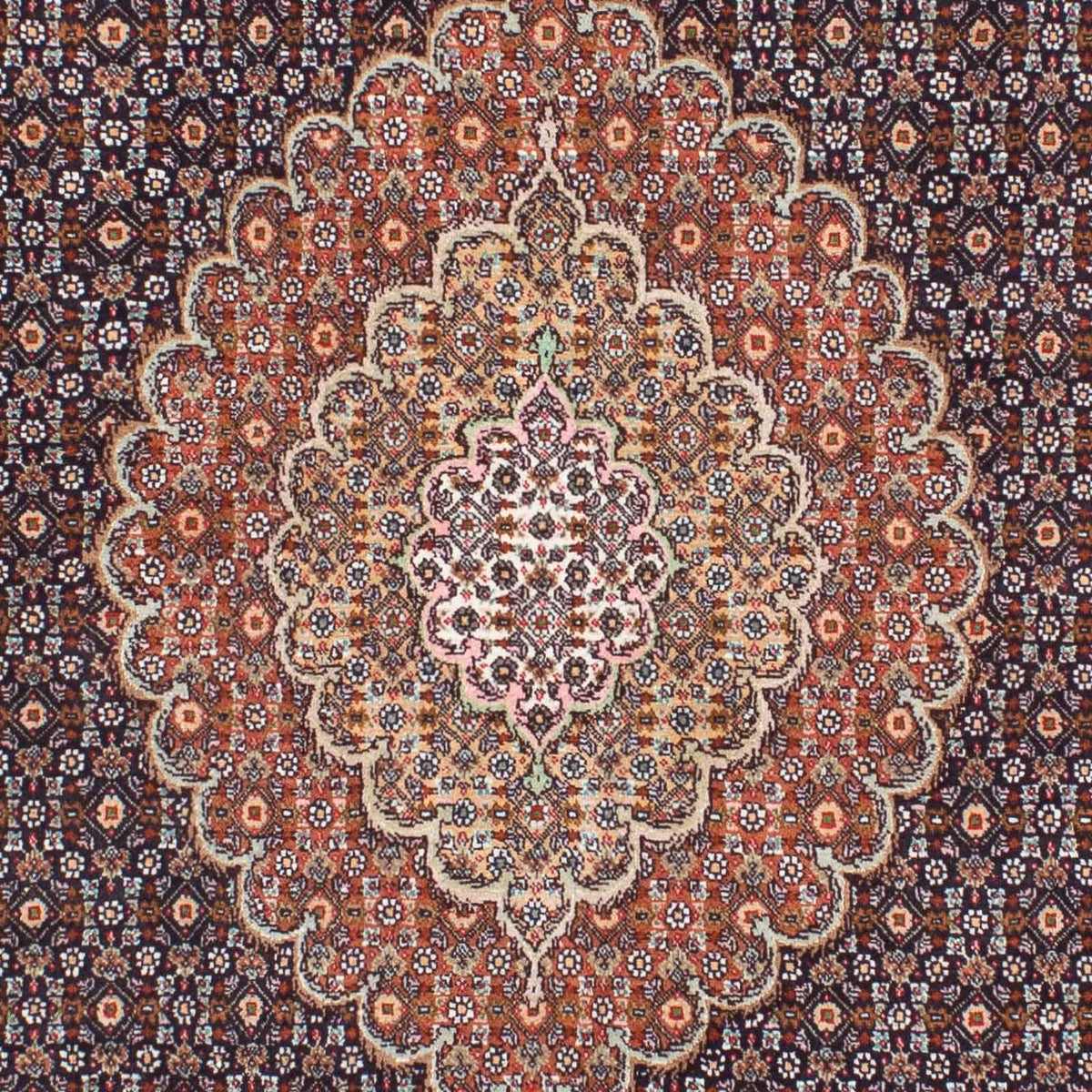 Perser Rug - Tabriz - 205 x 154 cm - dark brown