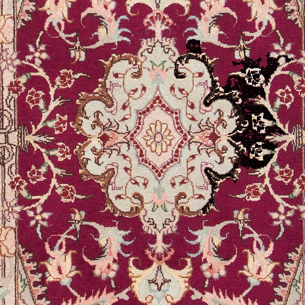 Perser Rug - Tabriz - Royal - 87 x 59 cm - dark red