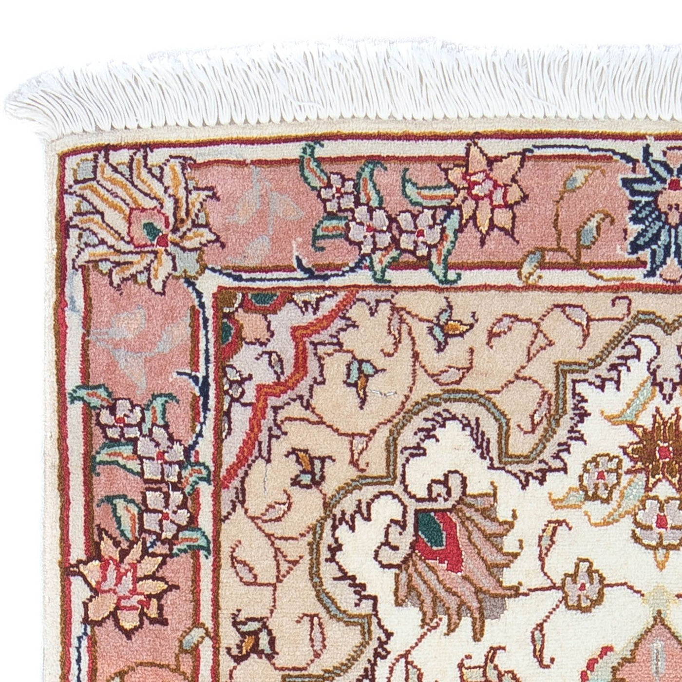 Tabriz - 50 Raj Rug 99x59cm - Persian Rugs