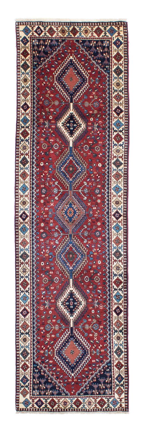 Runner Perser Rug - Bidjar - 293 x 82 cm - dark red