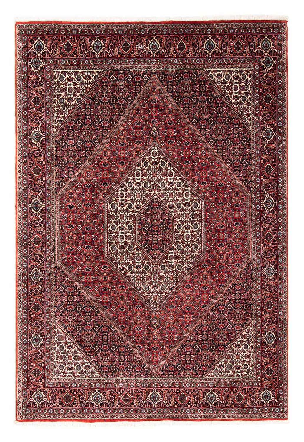 Perser Rug - Bidjar - 245 x 167 cm - dark red