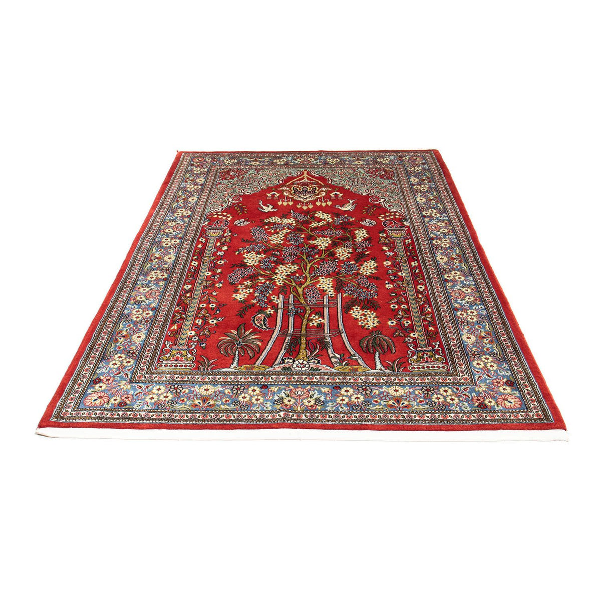 Perser Rug - Ghom - 200 x 140 cm - red