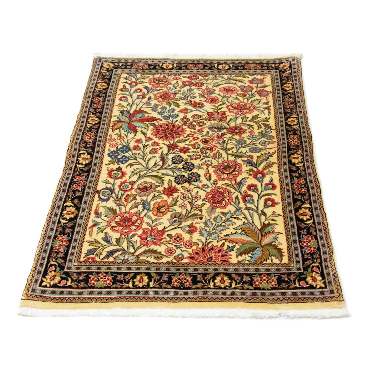 Perser Rug - Ghom - 115 x 73 cm - beige