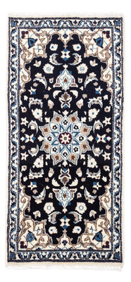Perser Rug - Nain - 134 x 69 cm - dark blue
