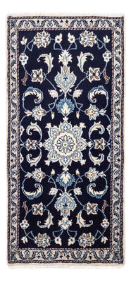 Perser Rug - Nain - 138 x 68 cm - dark blue