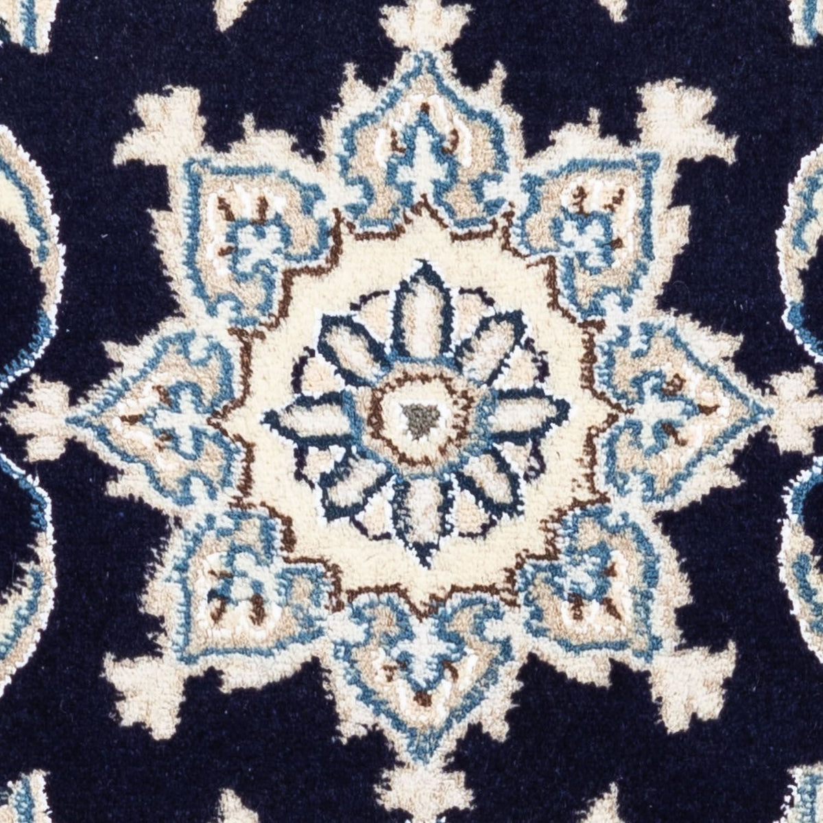 Perser Rug - Nain - 138 x 68 cm - dark blue