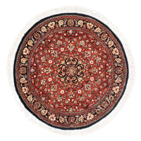 Perser Rug - Bidjar round  - 127 x 127 cm - dark red
