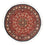 Perser Rug - Bidjar round  - 127 x 127 cm - dark red