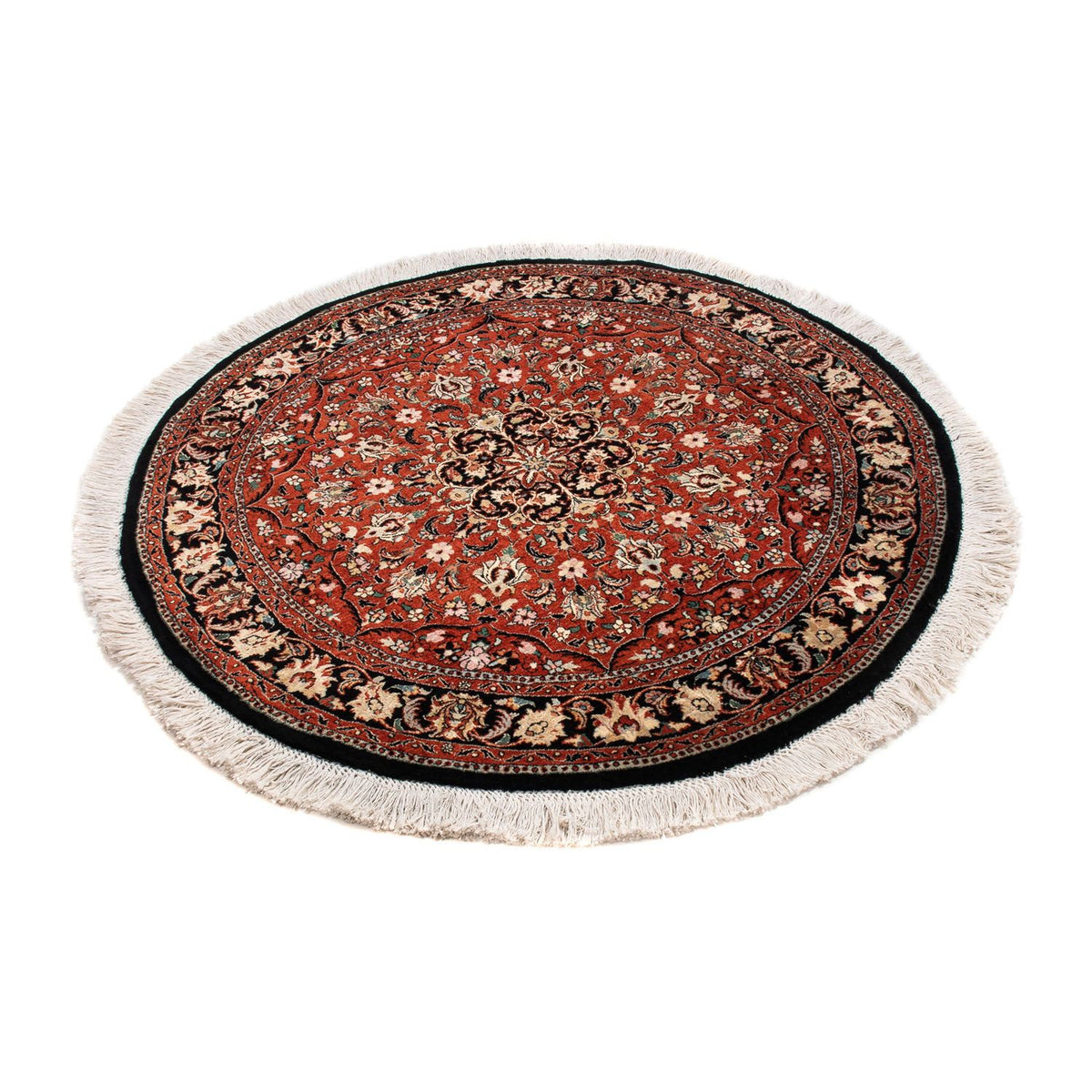 Perser Rug - Bidjar round  - 127 x 127 cm - dark red