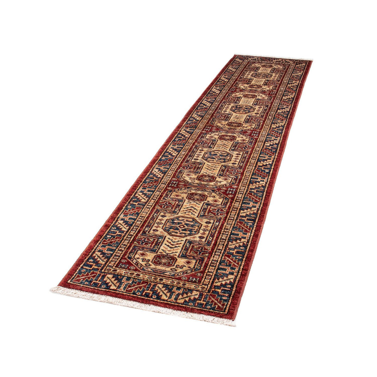 Runner Ziegler Rug - Kazak - 281 x 62 cm - dark red