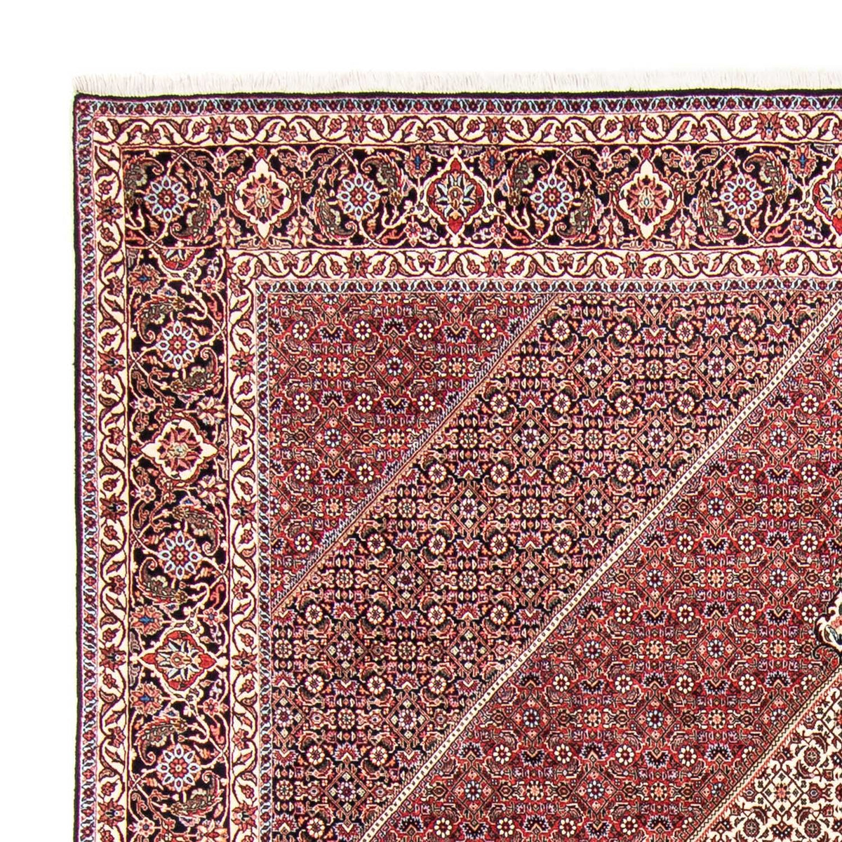 Perser Rug - Bidjar - 352 x 252 cm - dark red