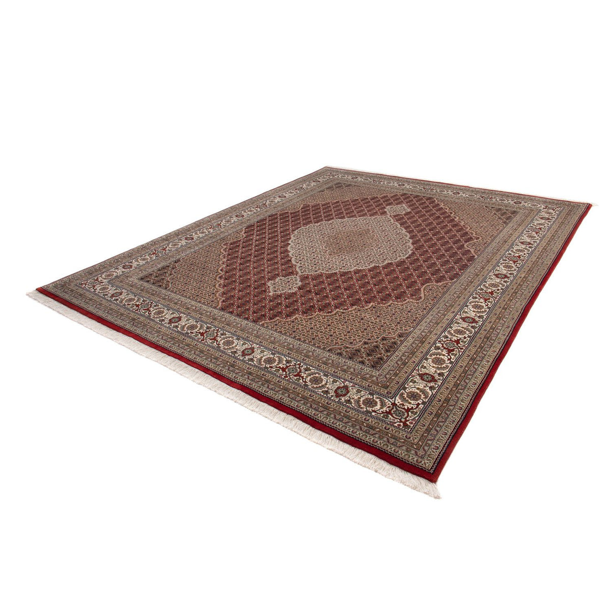 Perser Rug - Tabriz - 304 x 241 cm - dark red