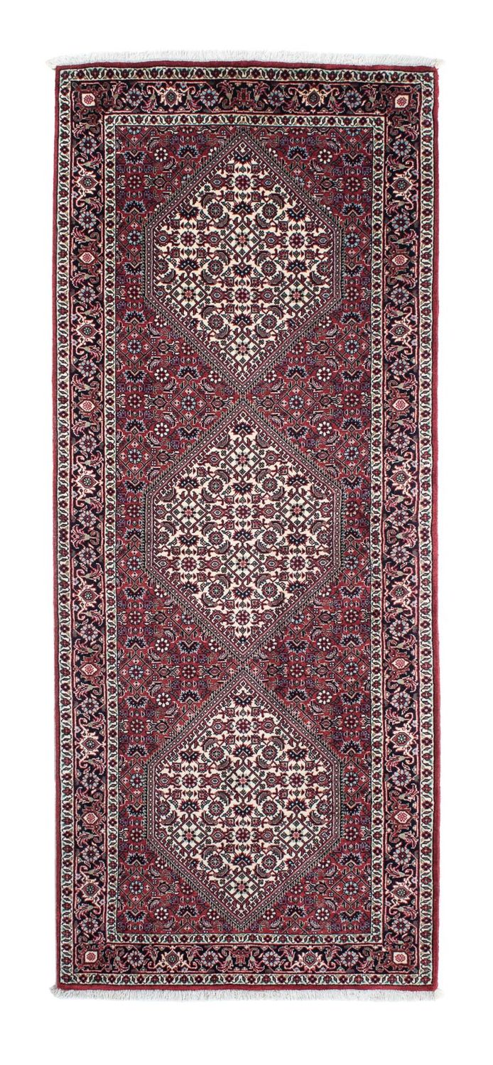 Runner Perser Rug - Bidjar - 198 x 77 cm - red