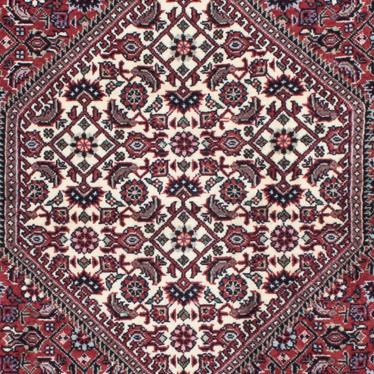 Runner Perser Rug - Bidjar - 198 x 77 cm - red