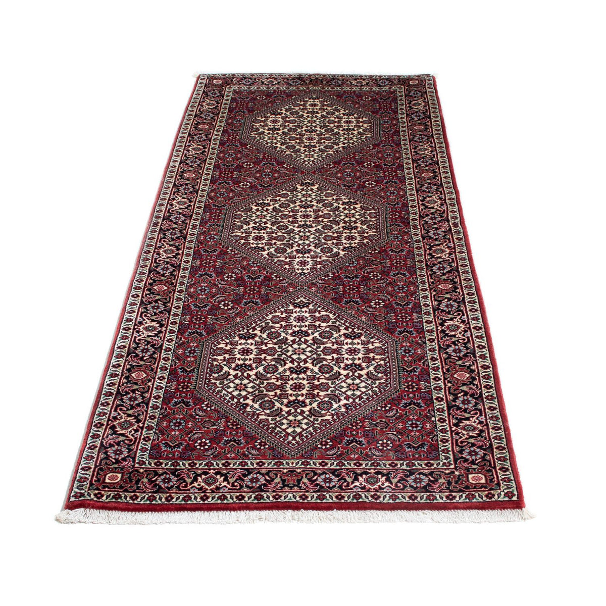 Runner Perser Rug - Bidjar - 198 x 77 cm - red
