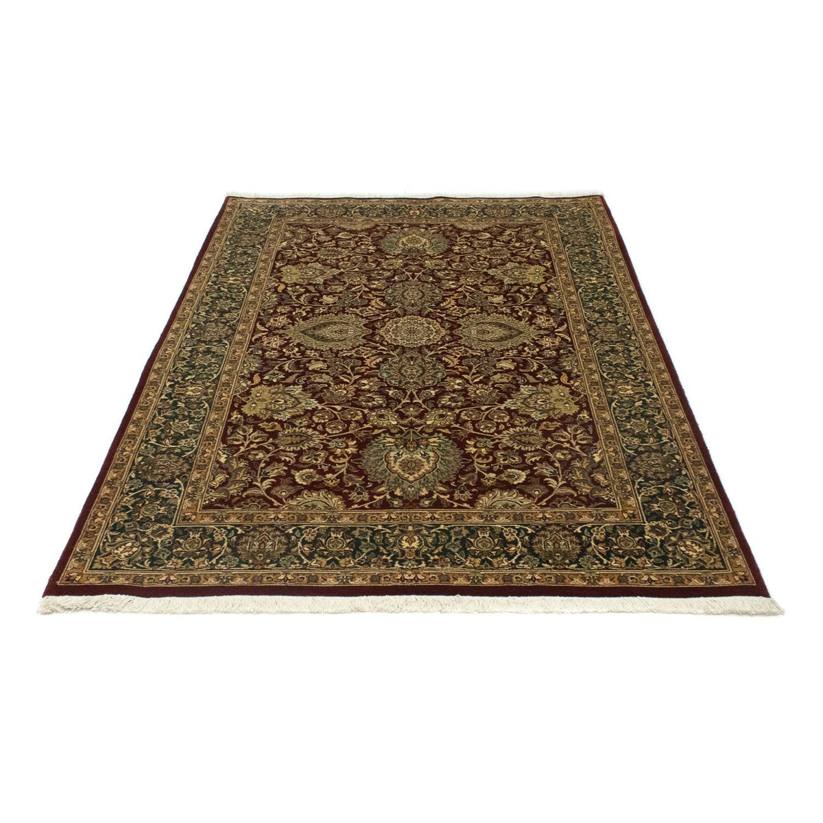 Silk Rug - Hereke silk - Premium - 187 x 125 cm - red