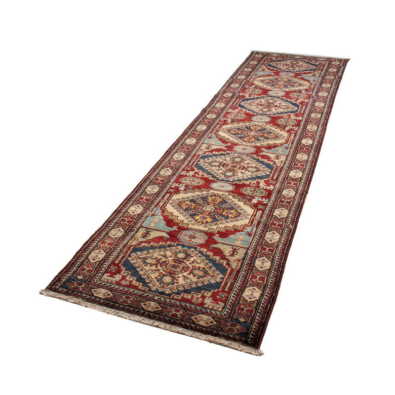 Runner Ziegler Rug - Kazak - 302 x 77 cm - dark red