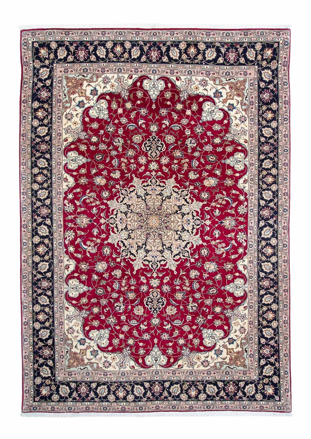 Perser Rug - Tabriz - Royal - 290 x 203 cm - dark red