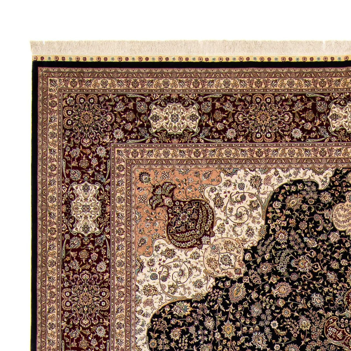 Oriental Rug - Hereke - 370 x 276 cm - dark red