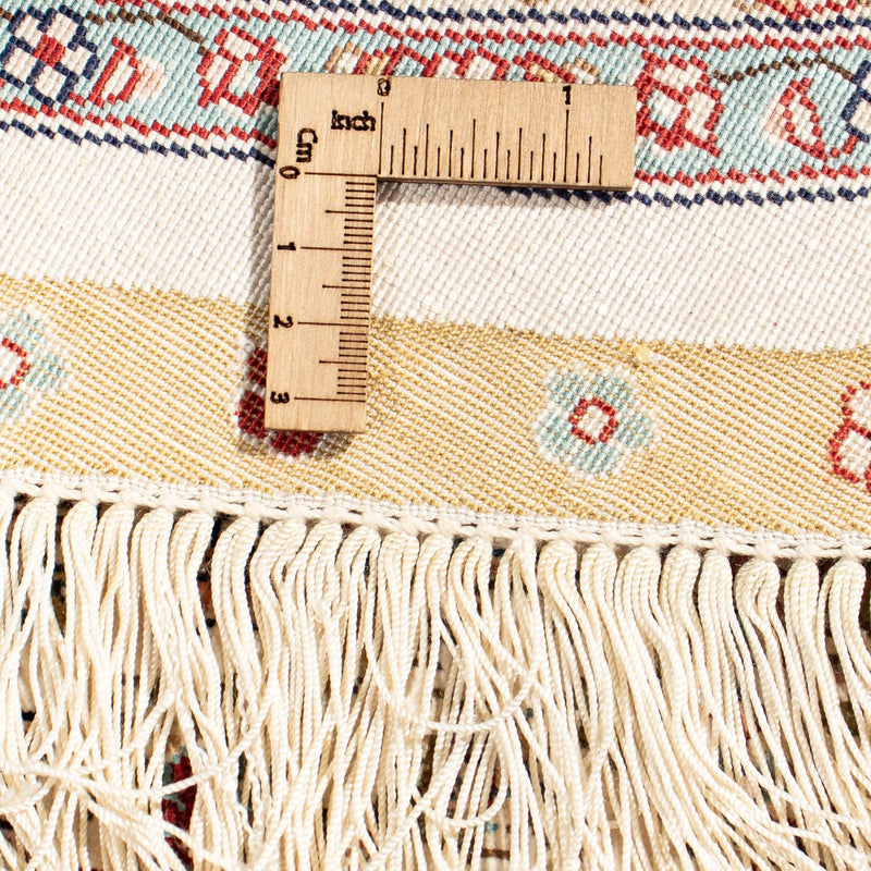 Oriental Rug - Hereke round  - 185 x 185 cm - beige