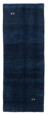 Runner Gabbeh Rug - Perser - 293 x 111 cm - dark blue