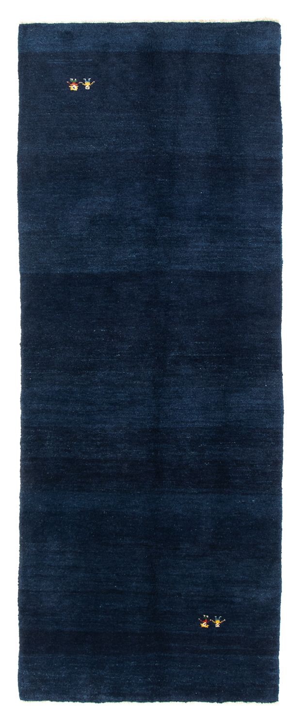 Runner Gabbeh Rug - Perser - 293 x 111 cm - dark blue