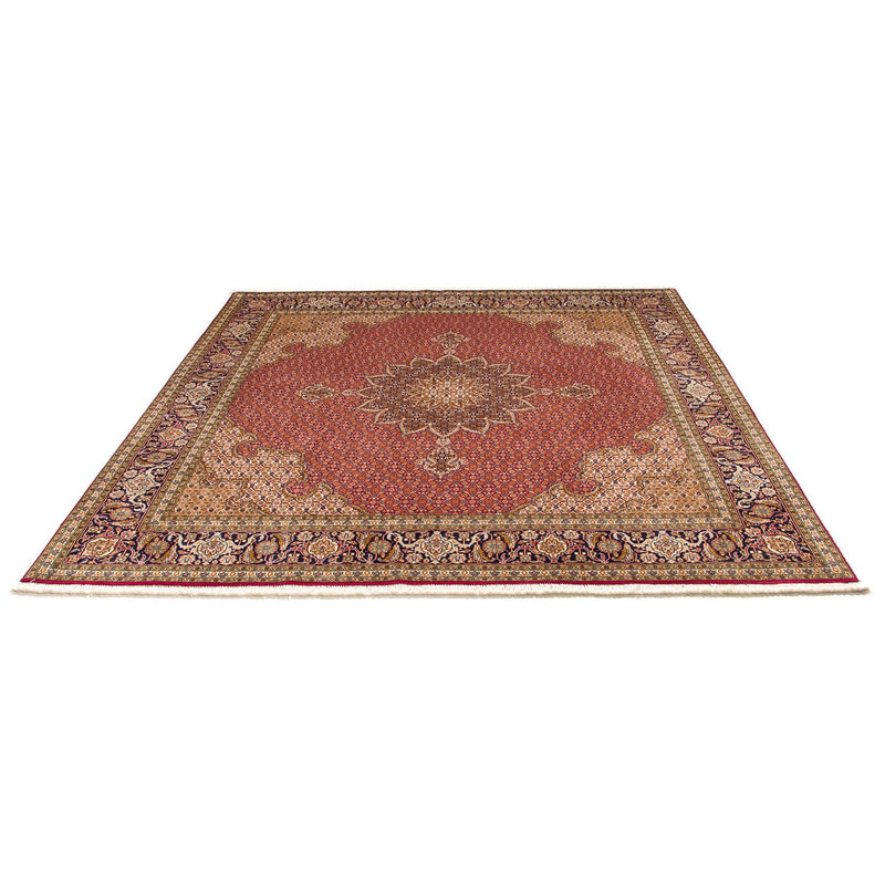 Perser Rug - Tabriz square  - 204 x 201 cm - dark red