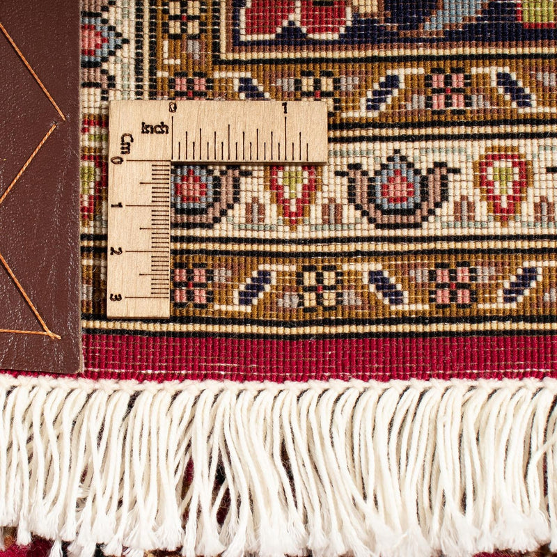 Perser Rug - Tabriz square  - 204 x 201 cm - dark red