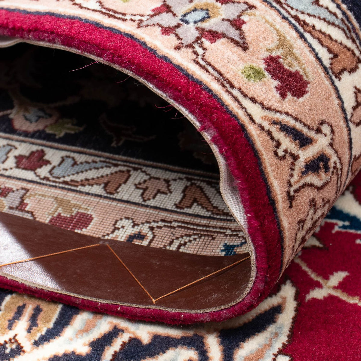 Perser Rug - Tabriz - Royal - 293 x 202 cm - dark red