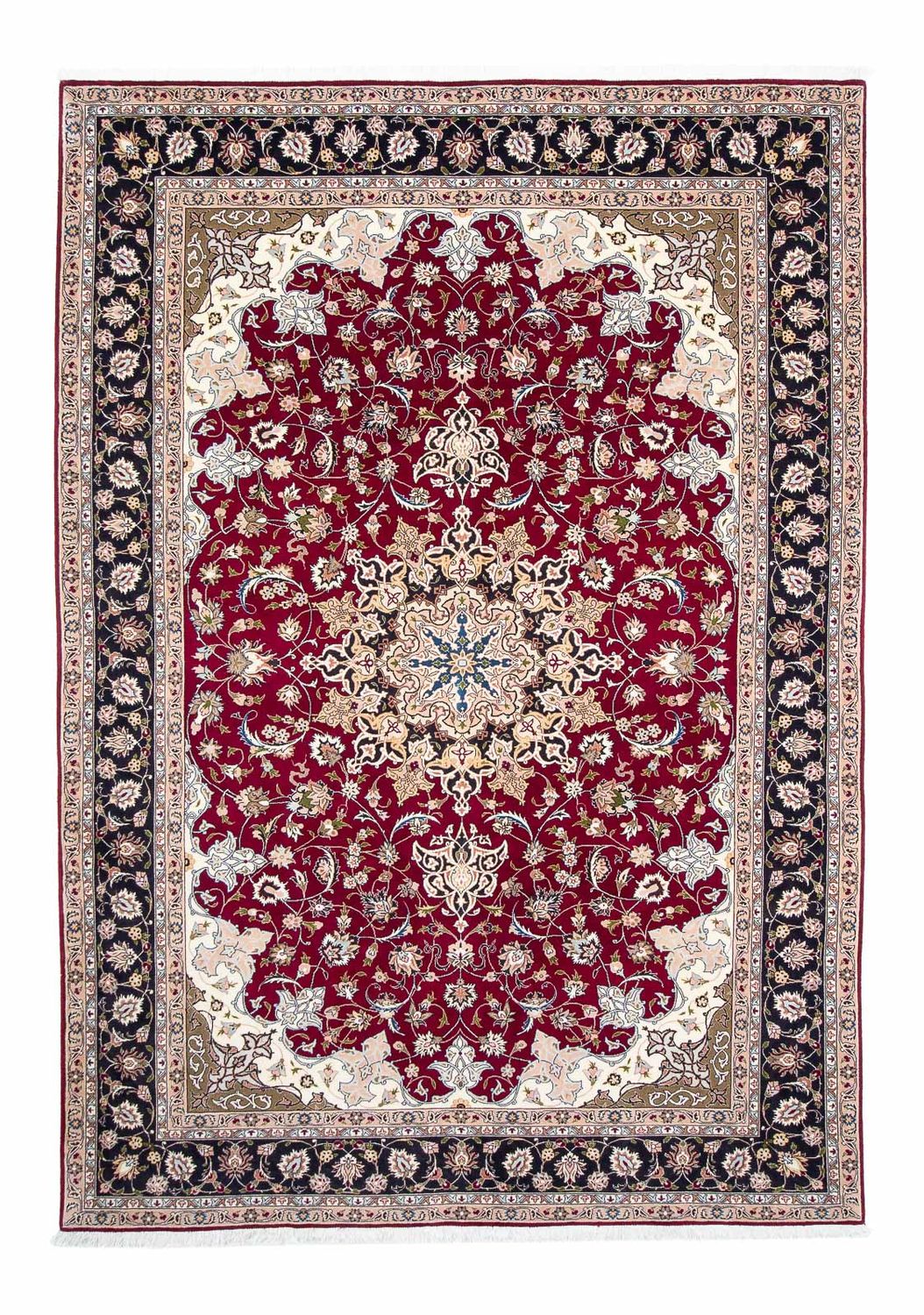 Perser Rug - Tabriz - Royal - 301 x 201 cm - dark red