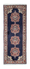 Bidjar Rug 72x187cm - Persian Rugs - Runner / Dark Blue / 72 x 187 cm Runner