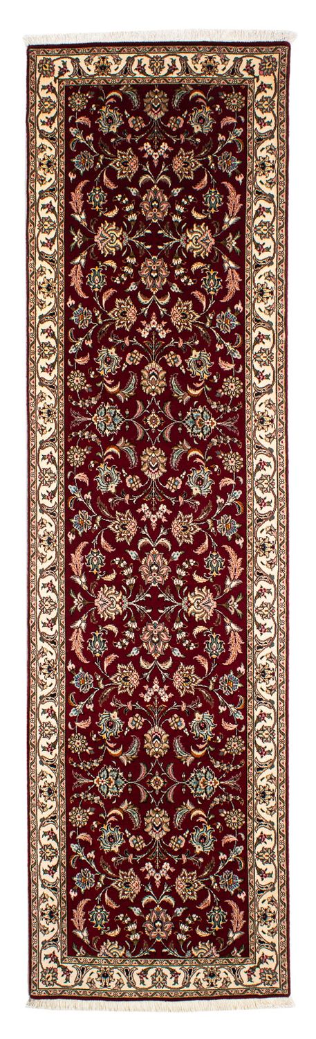 Runner Perser Rug - Tabriz - Royal - 295 x 77 cm - dark red